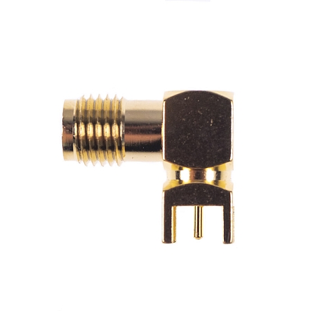 Connector SMA(pin f) R/A, THD