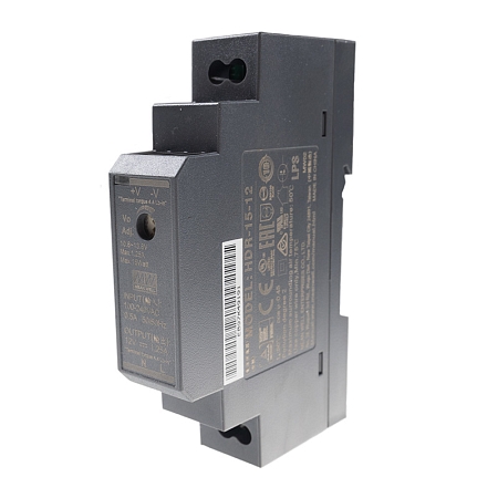 Power supply 12V / 1.25A, DIN ,  MeanWell