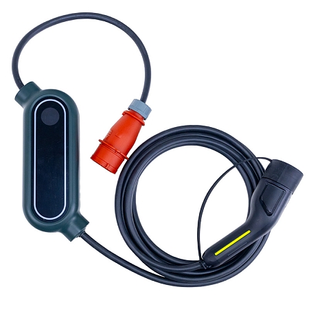 SECTRON START Portable charger for electric car - 16A, 400V, CEE 5pin - Type 2, lenght 5m