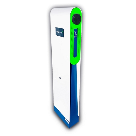 Olife Energy AC LITE SOLAR Floor-Standing Charging Station-2 cables