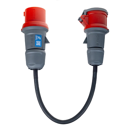 Adaptor CEE 5pin 16A - CEE 5pin 32A 400V 0,4m