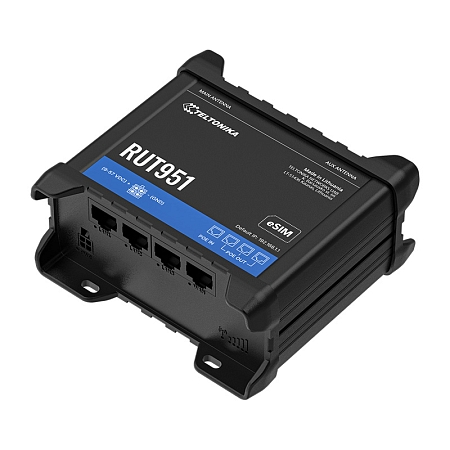 Teltonika LTE Router RUT951 PoE+