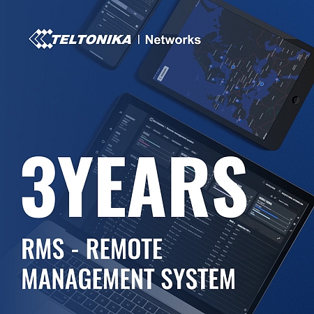 Teltonika Remote Management System, package 3 years