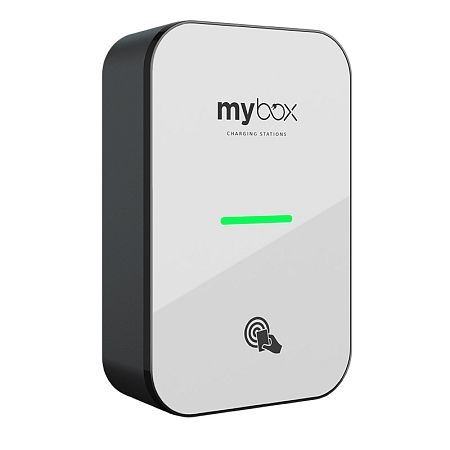 MyBox HOME 11kW 2.gen - white glass, RFiD, cable Type 2, 5m