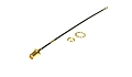 RF cable adaptor U.FL(f) to MCX(f) bulkhead, LP-088, 10cm